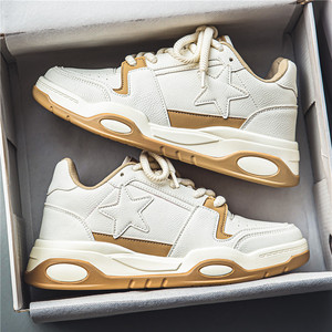 Baskets en cuir de haute qualité, personnalisables avec logo, pour hommes, style décontracté, basketball, marche <span class=keywords><strong>et</strong></span> skateboard - Product Image 5