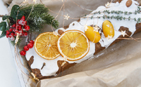 Prix de gros : Oranges séchées déshydratées pour cocktails, tranches d'orange séchées 100g, thé aux fruits sans sucre ajouté