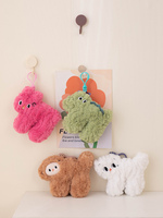 Bon marché, vente en gros, peluche surprise de couleur douce et irrégulière, porte-clés chat, cadeau pour enfants, cadeau pour adultes