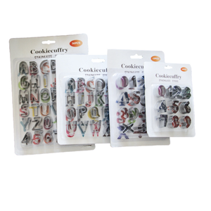 <span class=keywords><strong>Emporte</strong></span>-pièce <span class=keywords><strong>en</strong></span> acier inoxydable et silicone <span class=keywords><strong>en</strong></span> <span class=keywords><strong>forme</strong></span> <span class=keywords><strong>de</strong></span> 26 lettres, écologique, pour biscuits - Product Image 6