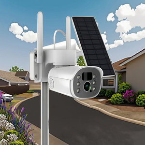 Ngoài trời năng lượng mặt trời không dây WIFI <span class=keywords><strong>CCTV</strong></span> Mạng <span class=keywords><strong>Camera</strong></span> đầy đủ màu sắc tầm nhìn ban đêm CMOS cảm biến pin năng lượng thấp được xây dựng trong mic đám mây - Product Image 4