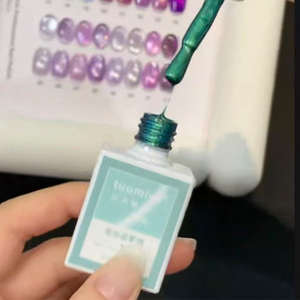 Kit de vernis gel effet œil de chat 32 couleurs magnétique UV LED Soak Off, vente en gros OEM sous marque privée pour salons de manucure - Product Image 6