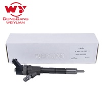 Injecteur diesel WEIYUAN de haute qualité 0445110307 pour excavateur PC70-8 PC110-8 PC120-8 PC130-8 Moteur QSB 3.3 4D95 Acier inoxydable