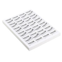 Flexographie personnalisée A4 feuille A4 étiquette papier expédition feuille vierge étiquettes codes à barres autocollants jet d'encre A4 feuille d'étiquettes