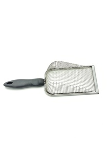 <span class=keywords><strong>Paletta</strong></span> <span class=keywords><strong>per</strong></span> <span class=keywords><strong>lettiera</strong></span> in acciaio inossidabile con manico lungo pala profonda - Product Image 4