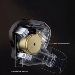 หูฟัง KZ ZS10 Pro 2 ไดรเวอร์ไดนามิกประสิทธิภาพสูง หูฟังโลหะแบบใส่ในหู สำหรับเล่นเกม ฟังเพลง กีฬา เสียงคุณภาพสูง HiFi แบบมีสาย - Product Image 4