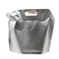 Pochette à bec verseur en PE imprimée en gravure personnalisée en usine, 3L/5L, pour l'eau, le lait, la bière, les aliments - Utilisation industrielle