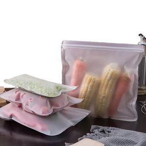 Sacs de conservation alimentaire réutilisables Ziplock pour congélateur, hermétiques, avec fermeture éclair, pour fruits et légumes - Product Image 4