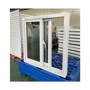 Finestre e Porte Scorrevoli in <span class=keywords><strong>PVC</strong></span> a Doppio Vetro, Resistenti agli Uragani, con Profilo UPVC Antivento per le Bahamas - Product Image 2