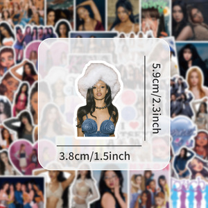 56 autocollants graffiti KATSEYE pour décorer les téléphones, autocollants Kpop <span class=keywords><strong>sexy</strong></span> pour filles, groupe <span class=keywords><strong>de</strong></span> stars coréennes - Product Image 4