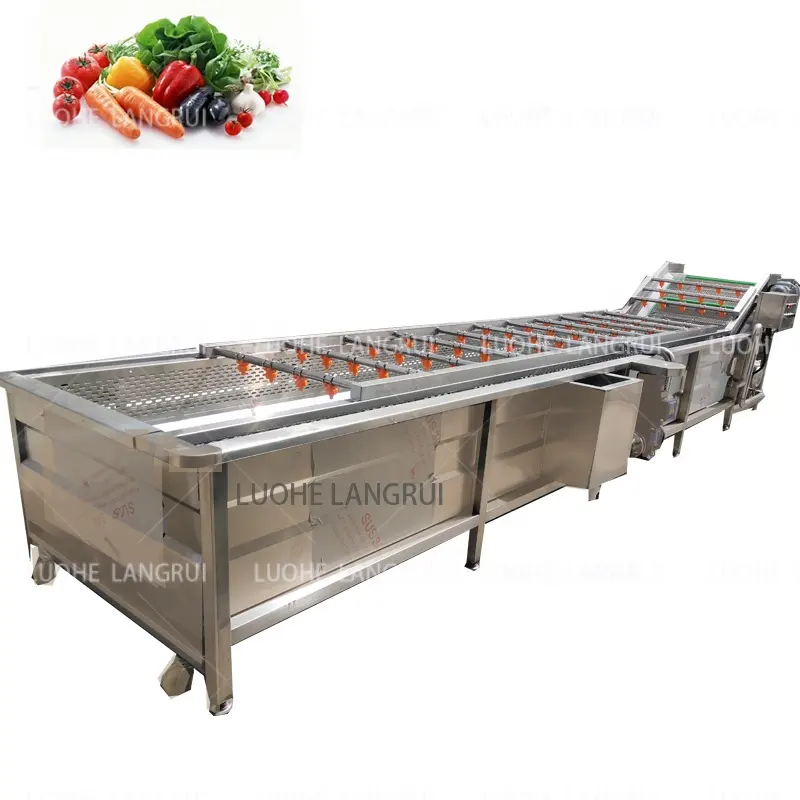 Industrial automatic Strawberry Fruit and Leaf Separator Cleaning Strawberry Washing Machine