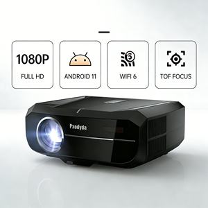 Projecteur Home Cinéma Professionnel 4K 15000 Lumens Natifs 1080p Android 11 Correction Trapézoïdale 4D Mise au Point Automatique - Product Image 1