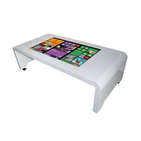 Table de Jeu Interactive Intelligente Tactile Étanche LCD Multi-Touch 43 Pouces pour Cafétéria, Centre Commercial et Restaurant
