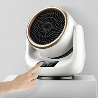 Minuterie à distance 2 en 1 Fil de chauffage rapide haute puissance Air chaud Smart Home Heater With Head Shaking Display For Room Desk Winter