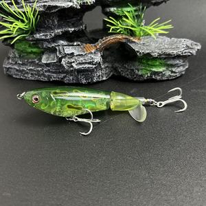<span class=keywords><strong>Leurre</strong></span> Artificiel Rotatif 90mm 15g Flexible <span class=keywords><strong>Whopper</strong></span> <span class=keywords><strong>Plopper</strong></span> <span class=keywords><strong>Leurre</strong></span> Dur Propulsé pour Pêche au Bar et au Redfish - Product Image 4