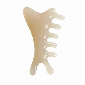 Peigne en résine de haute qualité, couleur personnalisée, peigne de massage en résine, Gua Sha, peigne de massage pour la tête - Product Image 3