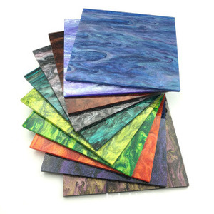 Industrial Strength Adhesive-Backed <b>Glitter</b> Patterned <b>Fabric</b> Acrylic Sheet for DIY Projects - Product Image 2