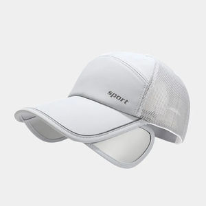 Gorra de béisbol deportiva de 5 paneles de alta calidad, gorra de camionero de malla transpirable e impermeable de secado rápido para ropa informal - Product Image 4