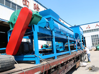 Npk mesin pencampur bubuk Mixer Paddle horisontal mesin produksi pupuk organik