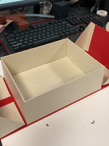 [Chỉ tùy chỉnh] gấp đôi cử<span class=keywords><strong>a</strong></span> giấy tráng 157 1200g 1500g các tông màu xám sang trọng gấp Hộp quà tặng từ tính cứng nhắc - Product Image 2