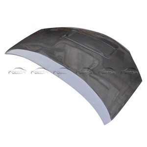 Capot moteur avant en fibre de carbone de type STi avec prise d'air pour Toyota Wish MPV 2009-2016 - Product Image 6