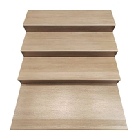 470*1200mm Rutschfeste Holzoptik-Treppenfliese, Robuste Holzstufenbeläge, Matt für Außenstufen