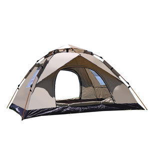 Tente de camping portable pour 2 à 4 personnes, ouverture rapide automatique, résistante aux UV, imperméable, pliable, pour le camping et la pêche - Product Image 5