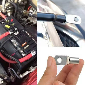 Single-Hole SC16-8 Cable Lug Terminals Copper Tin <b>Plates</b> SC Connector with Copper <b>Ring</b> Lug - Product Image 4