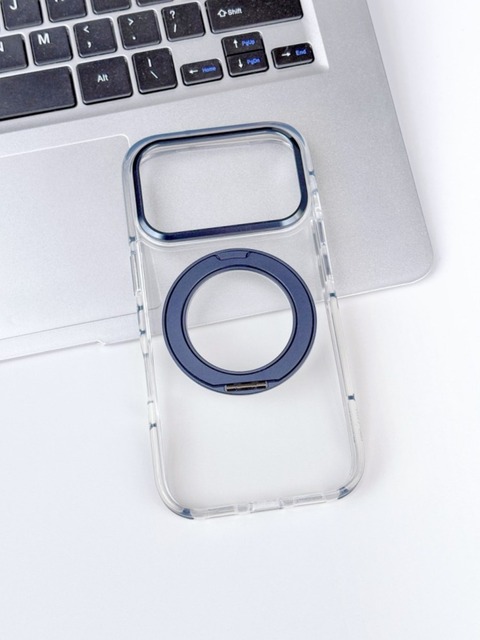 CHAOYIDIAN Mechanical Gear Design Phone Case for IPhone 17 16 15 14 13 12 11Pro Max Plus, Clear Kickstand Creative Gift New