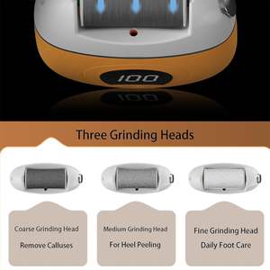 Lime à pieds rechargeable à prix réduit pour l'élimination des callosités, dispositif amélioré pour la réparation et le ponçage des pieds, ponceuse à pieds - Product Image 5