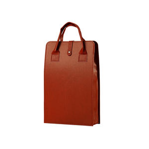Sac à vin rouge souple pour deux bouteilles, avec poignée, <span class=keywords><strong>coffret</strong></span> cadeau d'entreprise pour les employés, technologie composite, boîte extérieure - Product Image 4