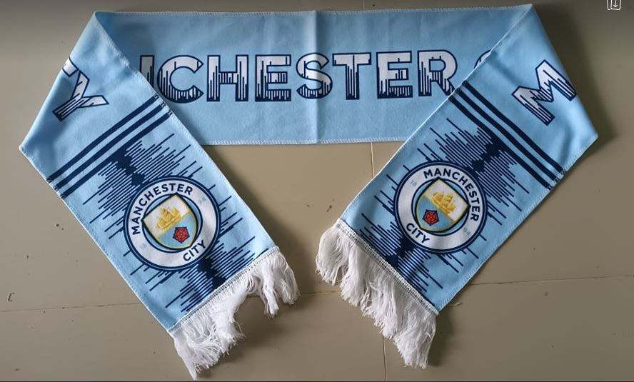 Modèle bleu coloré de Manchester City