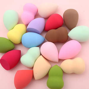 Dry and Wet Dual-purpose Makeup Egg Puff, Makeup Egg Sponge Ball, Super Soft, 4-pack Makeup Egg Cover <b>Box</b> - Product Image 5