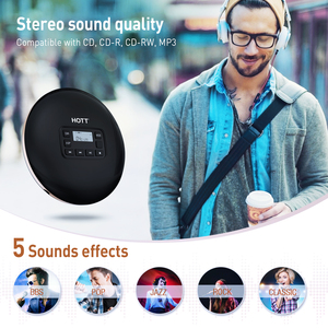 Caliente reproductor <span class=keywords><strong>de</strong></span> CD portátil con Anti-Skip protección <span class=keywords><strong>Radio</strong></span> FM y auriculares estéreo - Product Image 3