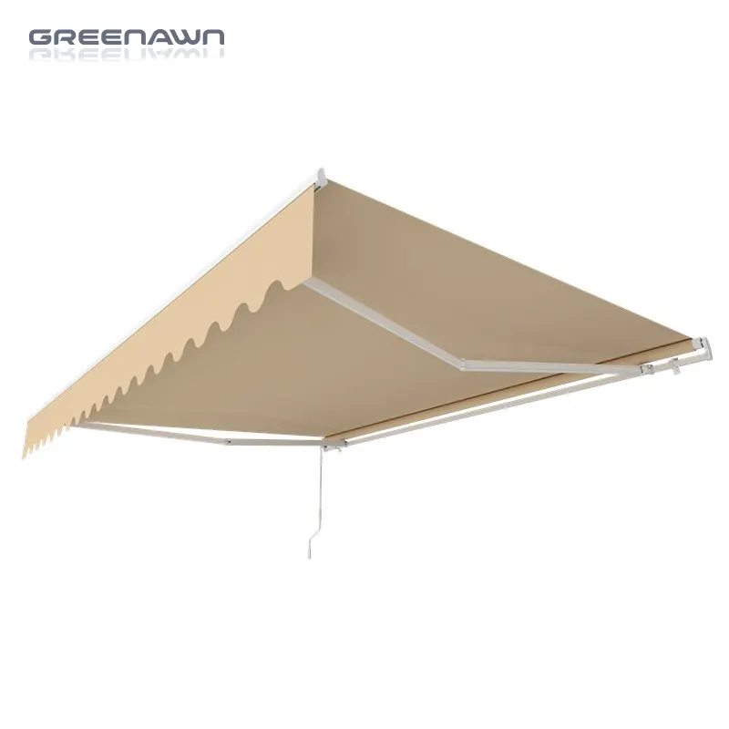 Ukuran khusus luar ruangan aluminium sistem tetap penggunaan rumah tenda yang dapat ditarik