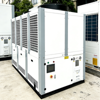 Refroidisseur à vis à air R407C 22-150 USRT avec évaporateur à calandre pour systèmes de climatisation CVC