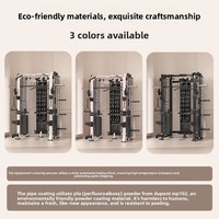 Machine Smith multifonctionnelle en acier pour la maison, rack à squats tout-en-un, appareil d'entraînement complet Flybird pour la musculation des jambes, unisexe