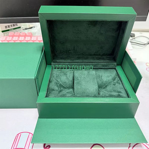 すぐに発送可能 トップバージョン 腕時計ワインダー 高光沢グリーン木製腕時計ギフトセットボックス（バッグ、証明書付き） - Product Image 4