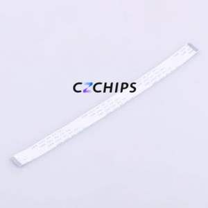 KH-FFC-A1.0-12P-200MM FFC Cable (Flexible Flat Cable) P=1mm Connector 12P 1mm 0.3mm Non-Inverting - Product Image 1