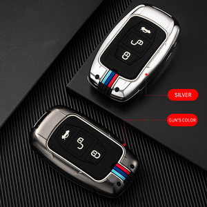 Funda Protectora para Llaves de Coche de Aleación de Zinc y Gel de Sílice para BYD Song Plus Qin DMI Han EV Yuan Pro Tang ATTO 3, Llavero, Bolsa para Llaves - Product Image 6
