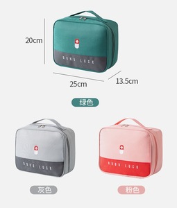 Botiquín de primeros auxilios Botiquín de medicina botiquín de emergencia portátil de mano bolsa médica bolsa de almacenamiento de prevención de epidemias - Product Image 2