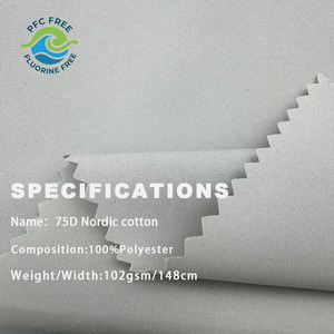 <span class=keywords><strong>Tessuto</strong></span> Elasticizzato 100% Poliestere 75D TPU Impermeabile Antivento Traspirante 102GSM Antistatico Ecologico per Giacche Outdoor - Product Image 2