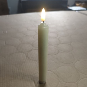 NEW 8inch Plastic Flameless 3D Wick <strong>LED</strong> Taper Candle Stick Swith Remote, Timer, Battery Operated <strong>CandleSticks</strong> for Christmas - Product Image 5
