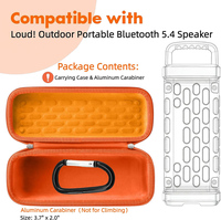 SIYOUCASE Nouvelle Arrivée Étui de transport portable en EVA étanche pour haut-parleur Bluetooth extérieur 10 pouces, compatible avec le haut-parleur 5.4