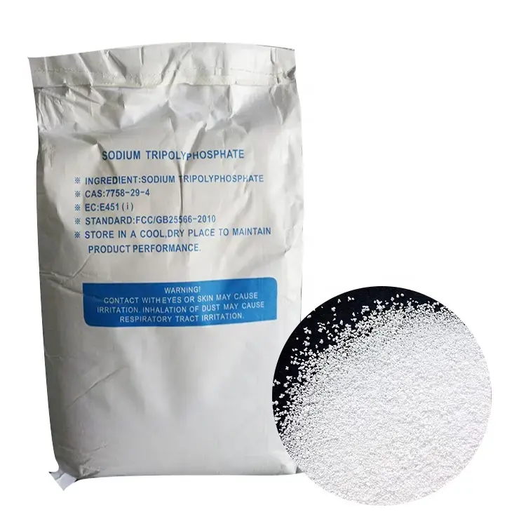 Precio de fábrica aditivos alimentarios tripolifosfato de sodio STPP detergente en polvo para Tecnología Cerámica hexametafosfato de sodio