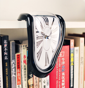 Creative <strong>Dali</strong> Modern Single Face Wall <strong>Clock</strong> Retro Roman Numerals Home Seat Decorative Melt Table Corner Silent Wall <strong>Clock</strong> - Product Image 5