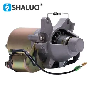 12V 0.25KW 5.5HP QDJ113 Gasoline Engine Electric Motor Starter For 168F 170F Diesel Engine Spare Parts