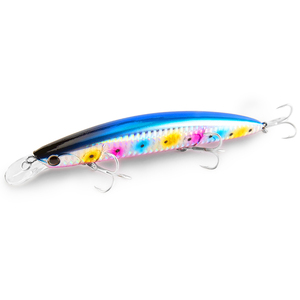 130F <span class=keywords><strong>Esca</strong></span> Artificiale Rigida Minnow Wobbler Galleggiante da Lancio Ultra Lungo 130mm 23g per Pesca in Mare a Spigola e Passera di Mare Profondità 0.8-1.5m - Product Image 5