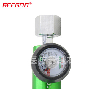 Regulador de Cilindro de Oxígeno Médico CGA320, Reductor de Presión de Latón y Aluminio para Cilindros de Ventilador - Product Image 4