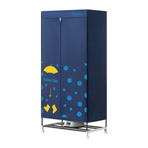 Séchoir à linge électrique Midea 1200W semi-automatique sur pied compact avec conception pour jours de pluie - Product Image 2